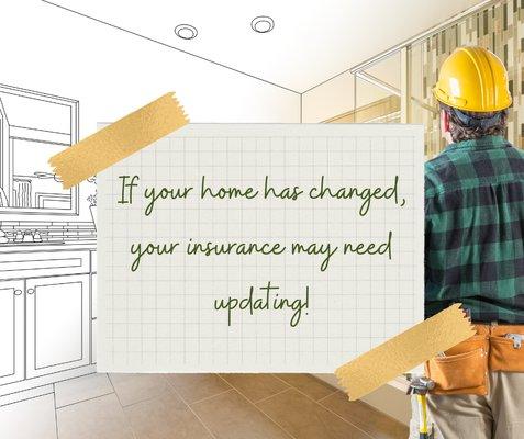 Update your homeowners policy