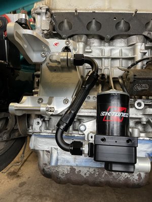 K-series Electric water pump setup