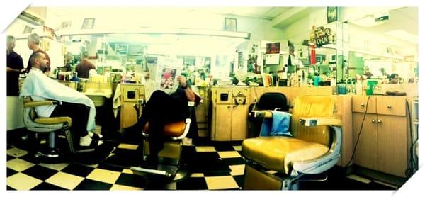 Get your haircut by Wing. Been seeing him since I was a kid and he's still the same awesome barber--Pasadena's best.