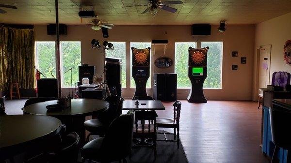 Dart Boards & Bandstand