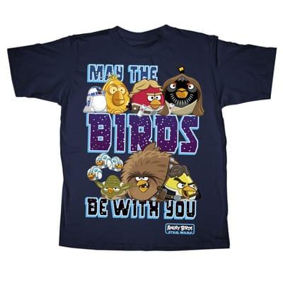 Juniors Angry Bird star wars t-shirt