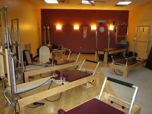 Private Pilates reformer studio