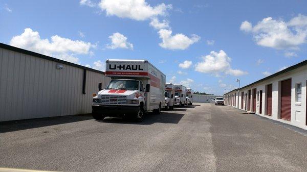 We are an authorized U-Haul dealer.