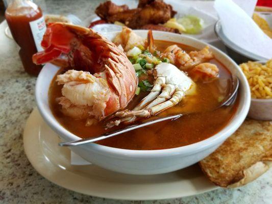 Seafood soup