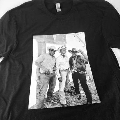 Custom apparel using a black & white photo