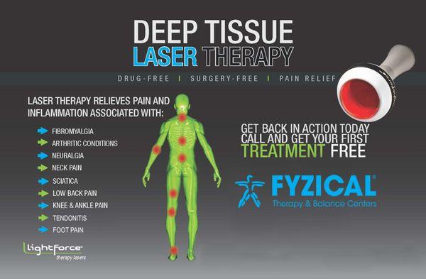 Deep Tissue Laser Therapy information