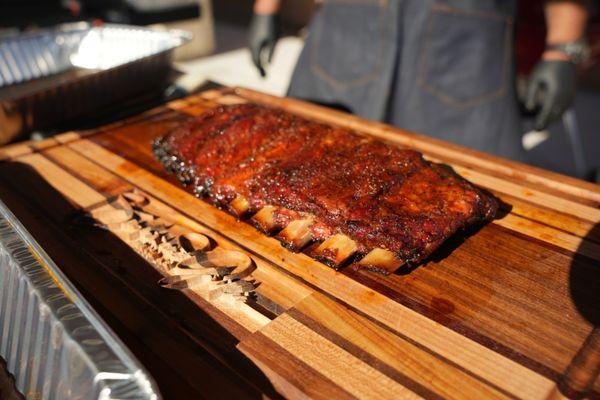 Hunter's Smoked Rub on BBQ Ribs