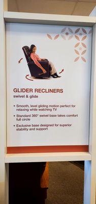 Glide Recliners "Swivel and Glide"