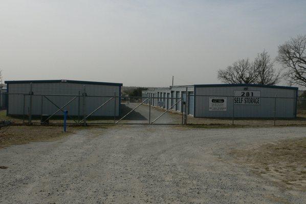 Secure facility - lighted and fenced