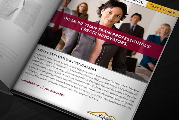 Kennesaw State University | Magazine Advertisement
Print