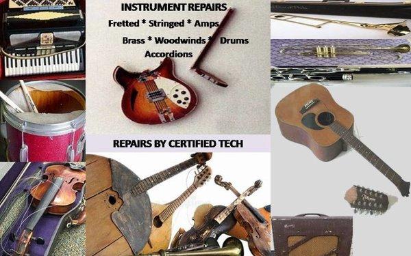 Repairs of all instruments!