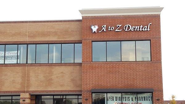 A to Z Dental is located at 6514 Hwy90A on the second floor, Sugar Land TX 77498.  We are situated near Starbucks, Shipley Donuts, and DQ