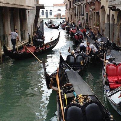 Italy Venice gondola Grand Canal