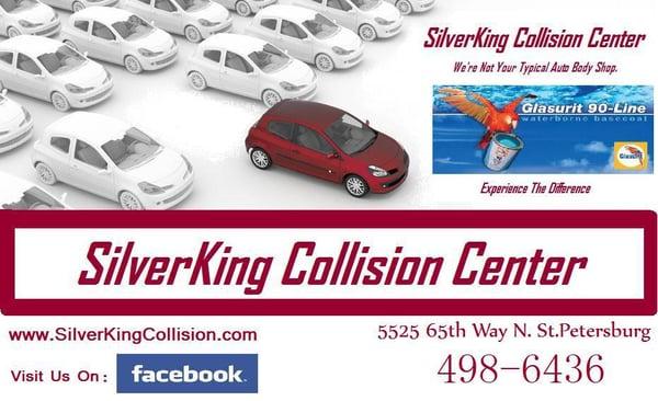 Silverking Collision Center is not your typical body shop.  We're professional, we care, and we are a business you can trust.