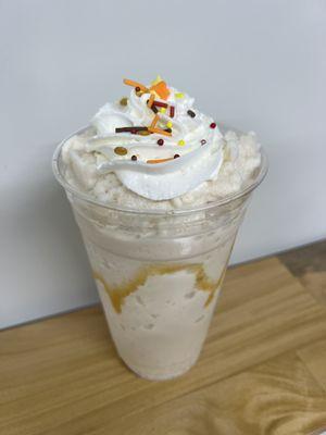 Maple Bourbon frappe