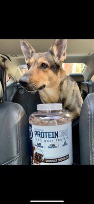 #Marleyapproved protein powder