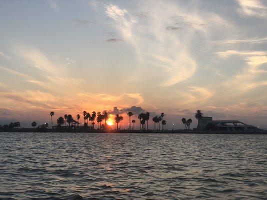 A beautiful Galveston sunset