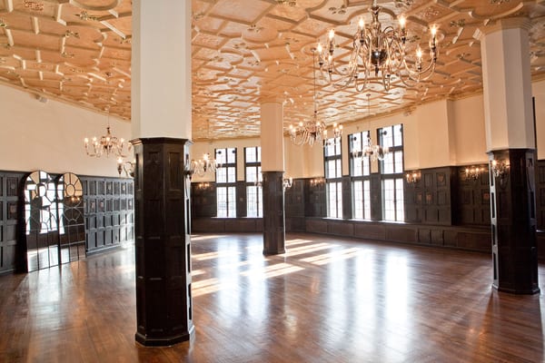 Alden Castle: club room - for holiday parties in boston