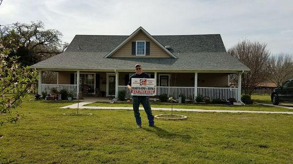 Beautiful property in Burleson Texas. New roofs installed on both the main house and the "mother-in-law" suite