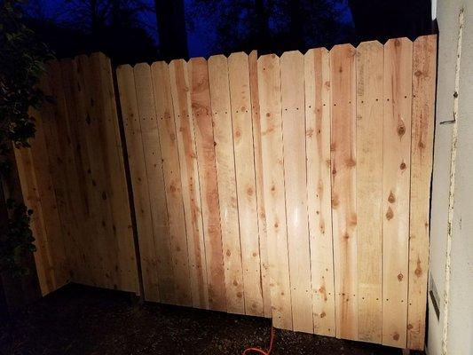 Fence & gate rebuild (after #2)