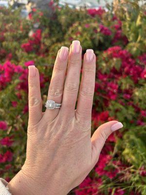 Thank you Tanya for my beautiful new manicure! Dip powder with chrome overlay.