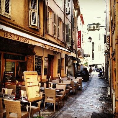 Time for lunch in Cannes