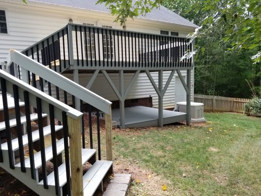 Deck restoration- 1st and 3rd level