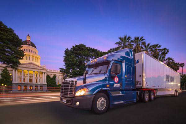 At the California State Capitol building.