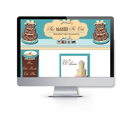 That Makes the Cake Custom Website Design