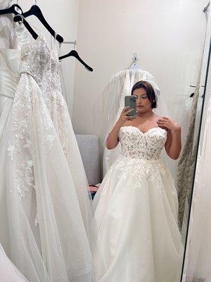 Wedding Dress Try-On