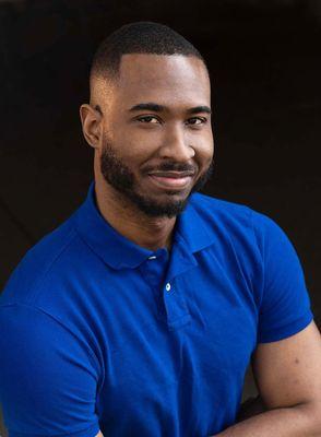 Clean and Fresh Headshot of Actor and Model Vaughn Robinson