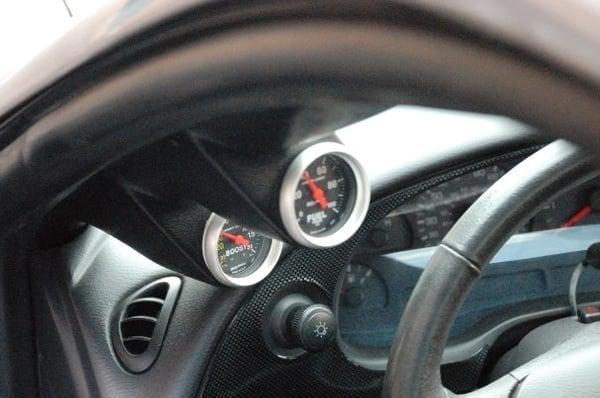 New boost and fuel pressure gauges