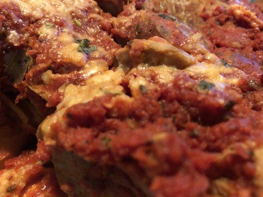 Mama's ziti with Italian sausage, meatballs and Mama's gravy