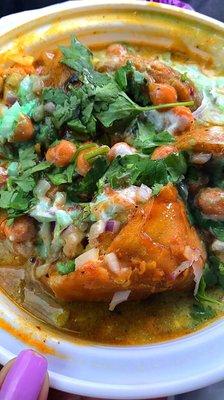 Samosa chaat