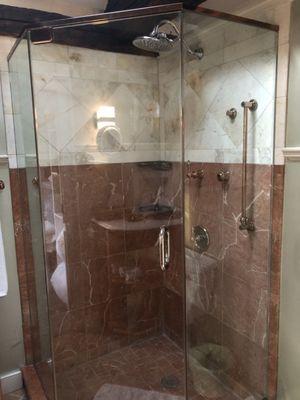 The king suite shower