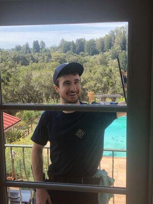 Cleaning Windows in Aptos, CA