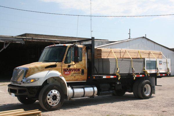 Full Service Lumber Yard! With Fast and Same Day Delivery.