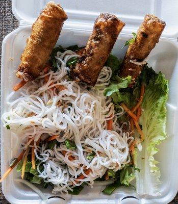 Vermicelli with grilled pork paste