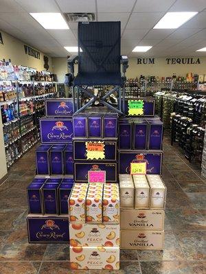 Lowest Crown Royal pricing in the area