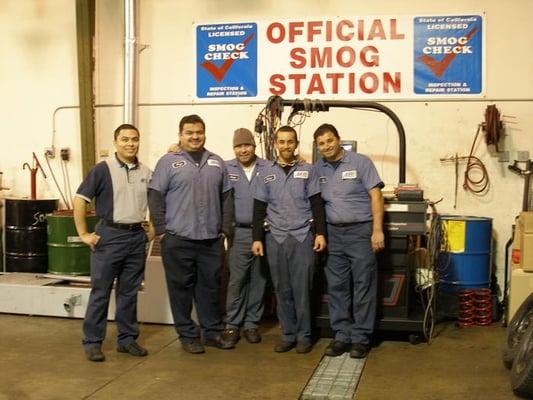 Left to right: Joaquin, Jorge, Roberto, Ruben and Avy