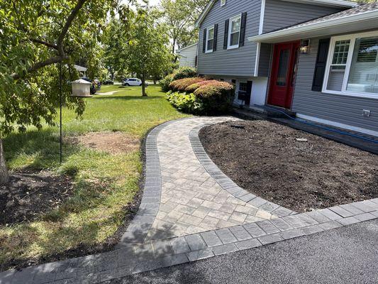 Paver walkway