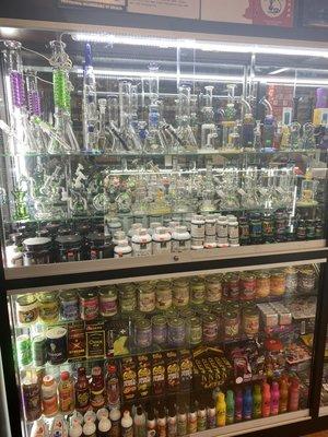 Rolling Trays, Ashtrays, Detox Drinks, Novelty Urine, Smoke Eliminator Candles, Electric Grinders, Hookah Charcoal, Bongs, Hookah