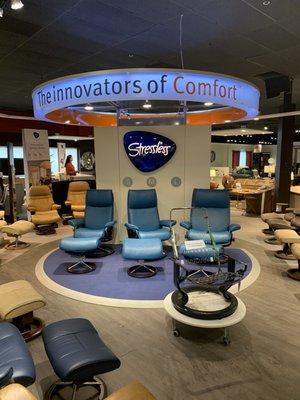 Stressless Furniture!  Have it. Love it.