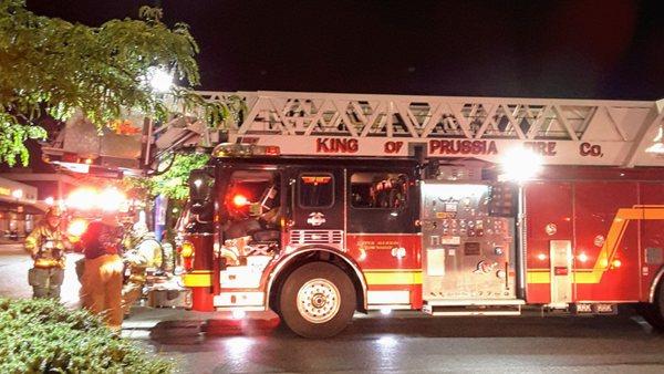 Tower 47 and some of the great volunteer firemen.