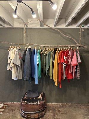 vintage clothes selection