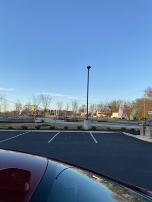 Rest area for bikers and cap trail travelers