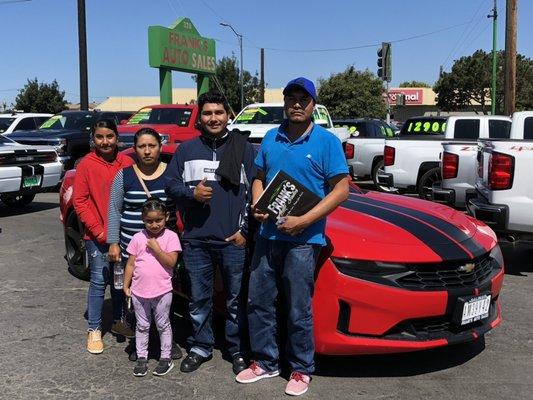 Some Of Our Recent Customers With Their New Rides 
Thank You For Choosing Frank's Auto Sales