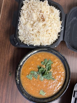 Chana Masala & Rice