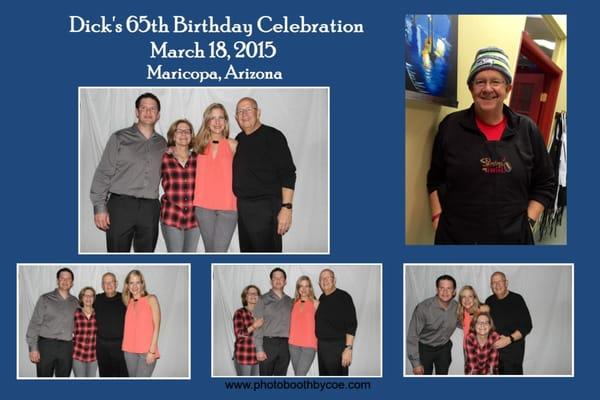 65th Birthday Party Template