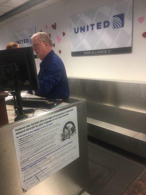 United airlines NO ONE that works here can process the paperwork to fulfill this EVER!!   Ridiculous!! Train your employees!